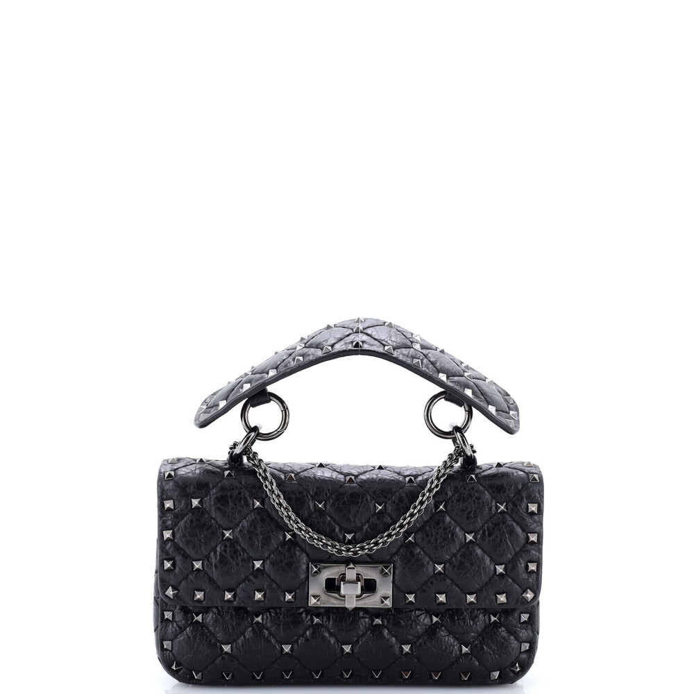 Valentino Garavani Small Rockstud Spike Flap Bag